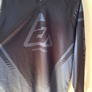 Answer Racing Syncron Draft Jersey Charcoal/Black Medium dryfit longsleeve